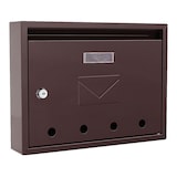 thumbnail of Profirst Mail PM 100 Briefkasten Braun