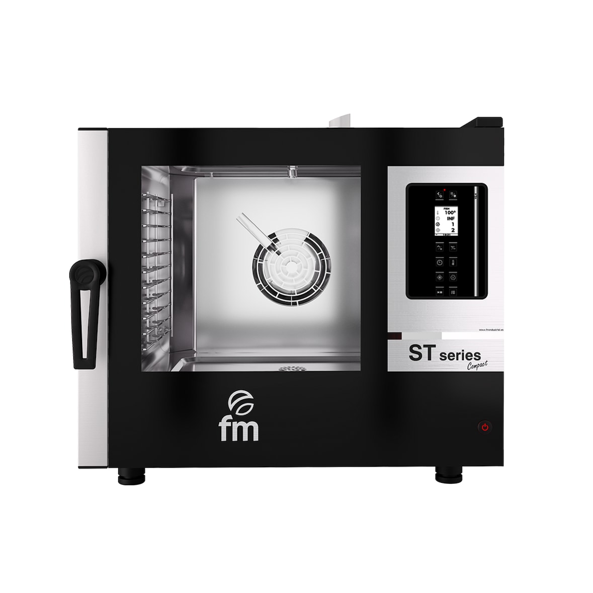 Forno combinado de injeção de vapor tátil COMPACT 4-11×GN1 STC-611-V24 L720×P600mm