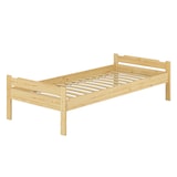 thumbnail of Bett Kiefer massiv 90x200 Einzelbett Singlebett Massivholz Zubehör wählbar V-60.31-09 Federleisten
