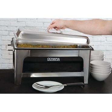 Chafing dish elétrico Gastronorm 1/1 Olympia 13.5L. CM266