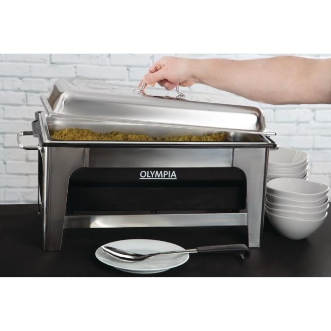 Chafing dish elétrico Gastronorm 1/1 Olympia 13.5L. CM266