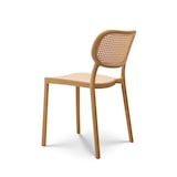 thumbnail of Chaise de salle à manger moutarde style vintage