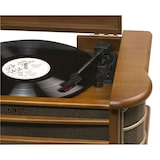 thumbnail of Denver MCR-50MK2 Retro Plattenspieler aus Holz mit Radio CD Kassette USB MP3 Soundbox
