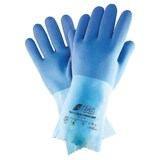 thumbnail of Nitras BLUE POWER GRIP Chemikalienhandschuhe | 12 Paar Latexhandschuhe | Gr. 7