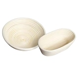 thumbnail of Layba Conjunto Cesta Redonda e Oval Média – Banneton em Rattan para Massa Mãe e Fermento