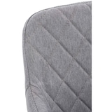 thumbnail of Silla de comedor Shila Tela/Gris