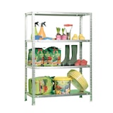 thumbnail of SimonRack Estante metálica com parafusos 1500x800x400 mm, 4 prateleiras, 75 kg de ponto de flexão, Galvanizado - Advantage