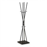 thumbnail of Appendiabiti Moderno Ferro Salvaspazio Attaccapanni Terra 40x40x182 cm - Nero