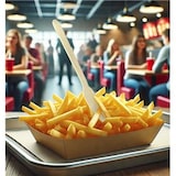 thumbnail of MONOUSO - Tenedor de Madera Eco 16cm en Caja (100 Uds)