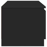 thumbnail of vidaXL TV-Schrank Schwarz 140x40x35,5 cm Holzwerkstoff