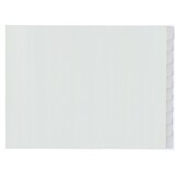thumbnail of KANGARO Blanko Register DIN A3 quer Grau 10-teilig PP (Polypropylene) 4 Löcher G3D10FB
