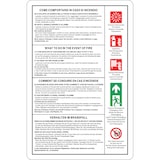 thumbnail of cartello alluninio 200x300 mm norme prevenzione incendio