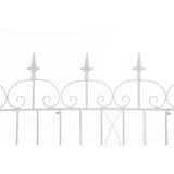 thumbnail of Recinzione da Giardino in Ferro Mangold bianco