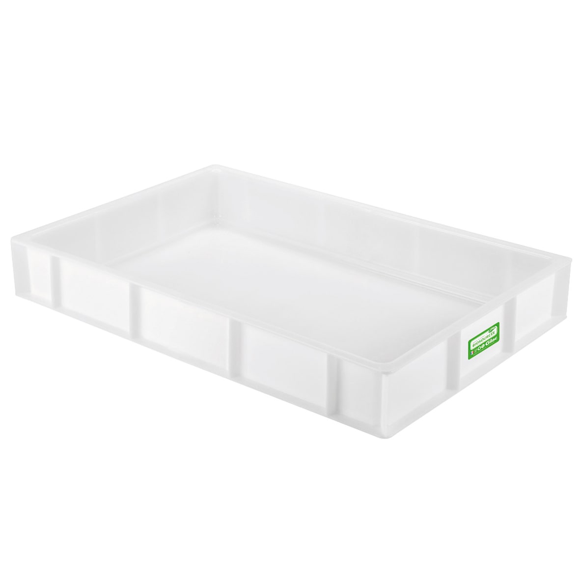 GILAC Bac à pâtons biosourcé 600 x 400 - 15 L - Blanc G179491