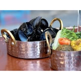 thumbnail of Menash - Cazuela degustación Exotic Cobre de 12,3x4cm en acero y latón.