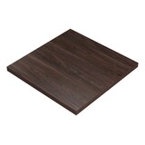 thumbnail of Bistrotisch 70x70 cm | Walnuss | Edelstahl Gestell