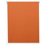 thumbnail of Rolgordijn HWC-D52, raam rolgordijn zijdelings uittrekbaar, 80x160cm zonwering verduisterend ondoorzichtig ~ oranje