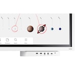 thumbnail of Samsung Flip Pro WM55B Interaktiver Flachbildschirm 139,7 cm (55") VA WLAN 350 cd/m² 4K Ultra HD Weiß Touchscreen Eingebauter Prozessor Tizen 16/7