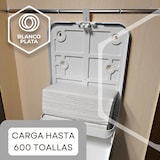 thumbnail of Dispensador de toallas de papel zigzag de hasta 600 toallas