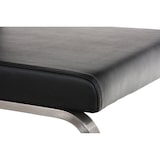 thumbnail of Décoshop26 - Sillas de comedor x2 diseño moderno PVC negro estructura de acero inoxidable 10_0007402