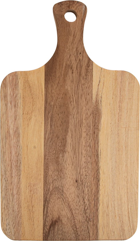 Garcia de Pou 8 unità - Piatto di Presentazione Rettangolare 38X22X2 Cm in Legno Naturale