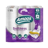thumbnail of Papel Higiénico Doméstico Amoos Softness, 3 Folhas - 30m - 18 Rolos