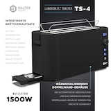 thumbnail of Balter Toaster TS-04-LCD Schwarz Langschlitz