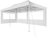 thumbnail of tectake Carpa 3x6 m plegable con 4 paneles laterales 600 x 300 x 310 cm Blanco