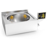 thumbnail of Lava-olhos de emergência em aço inoxidável montado na parede 469x305x127 mm