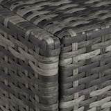 thumbnail of tectake Espreguiçadeira de rattan  Cinzento/Cinzento Claro