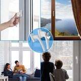 thumbnail of Abschließbare Fenstergriffe ergonomisch Aluminium 10 Stück