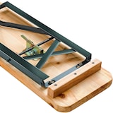 thumbnail of tectake Biertafelset Ludo 3-delig opklapbaar met parasolhouder - bruin - 404998