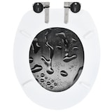 thumbnail of vidaXL Toilettensitz mit Soft-Close-Deckel MDF Wassertropfen-Design