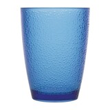 thumbnail of Olympia Kristallon Polycarbonat Becher Pebbled Blau 275ml (6 Stück)