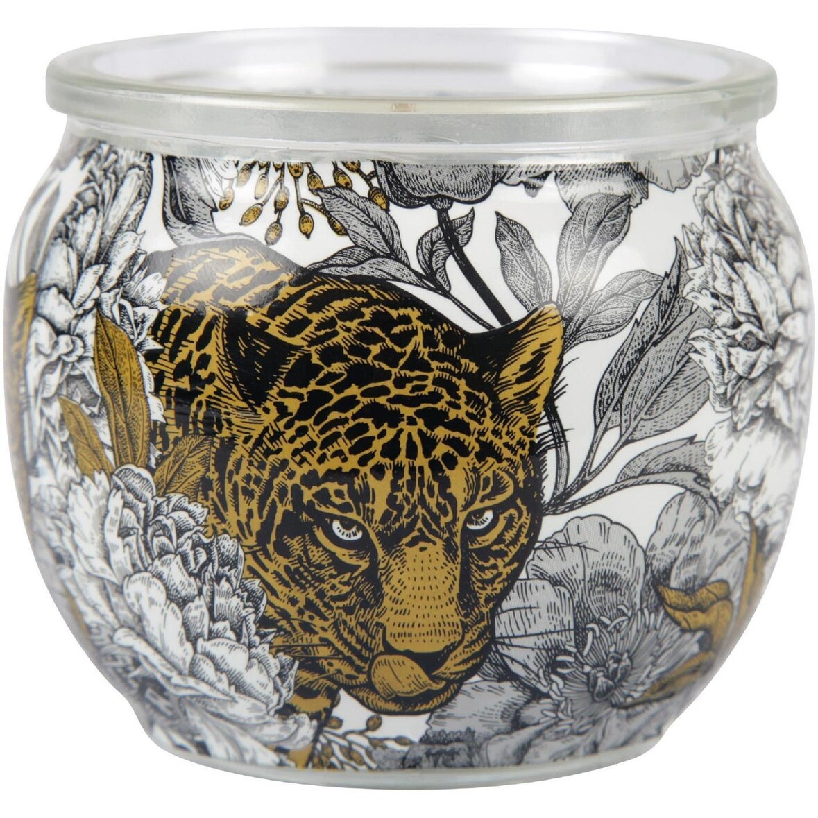 HS Candle Duftkerzen Motiv im Glas, lange Brenndauer und angenehmer Duft Anti-Tabak ( Ginger Lime )