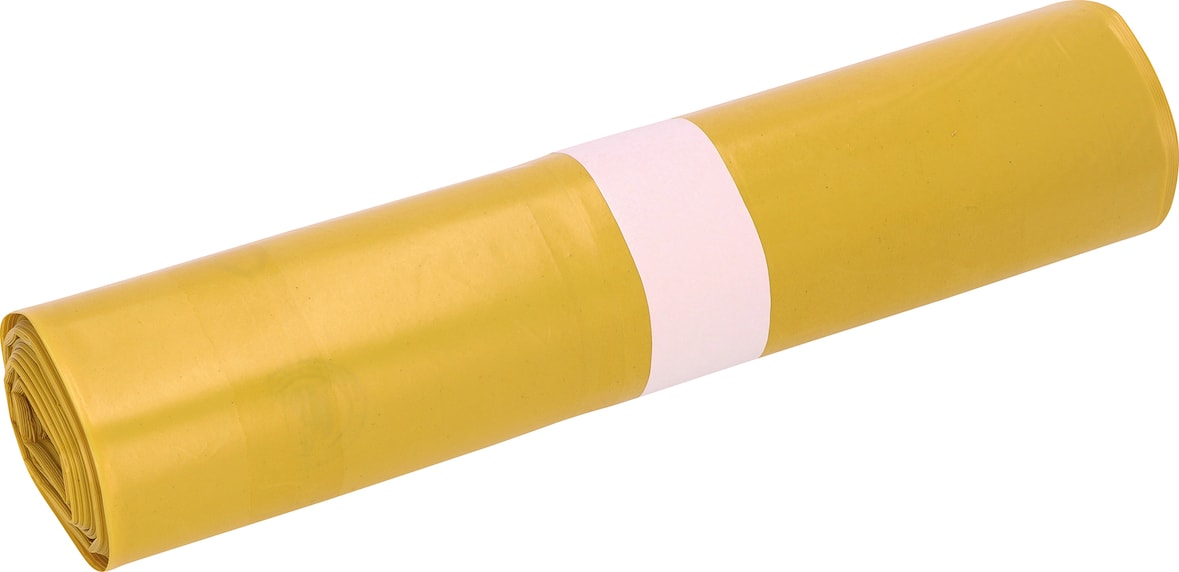 Müllsack 120l 35mic gelb 25 Stück