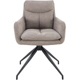 thumbnail of 2er Set Esszimmerstuhl DUTOR - Stoff Taupe 57x62x83 cm | Essstühle Esszimmerstühle Küchenstühle Wohnzimmerstühle