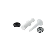 thumbnail of METRO Professional Picadora de carne GMG1200, acero inoxidable/aluminio, 23 x 43 x 52 cm, 200 kg/h, 735 W, plata