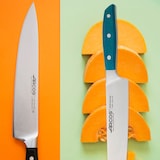 thumbnail of Arcos Cuchillo Cocinero, Hoja de Acero Inoxidable Forjado NITRUM 250 mm, Mango de Micarta, Color Azul (Filo Seda)