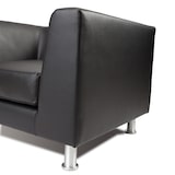 thumbnail of ROCADA, divano monoposto nero 95x66x77 cm