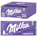thumbnail of Milka Alpenmilch Tafel 25 x 90 g (2,25 kg)