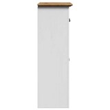 thumbnail of vidaXL Badschrank BODO Weiß und Braun 44x30x90 cm