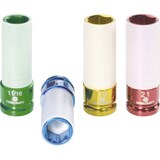 thumbnail of TOOLCRAFT Steckschlüssel-Schoneinsatz-Set 1/2" (12.5 mm) 4teilig 821580
