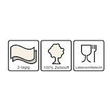 thumbnail of 1000 2-lagige Servietten aus PAP 40x40 cm 1/8 Falz "Italienische Flagge"