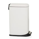 thumbnail of Cestino per rifiuti / Pattumiera CLEAN SLIM 20L acciaio bianco hjh OFFICE