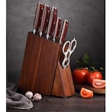 thumbnail of XinZuo - Juego de cuchillos Damasco de 7 piezas - Serie B27 Yi