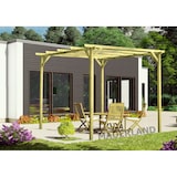thumbnail of Pérgola madera MARBELLA • 600x300 cm • tratada • madera maciza