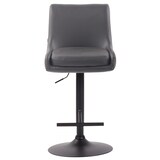 thumbnail of Taburete Club Gris/Negro