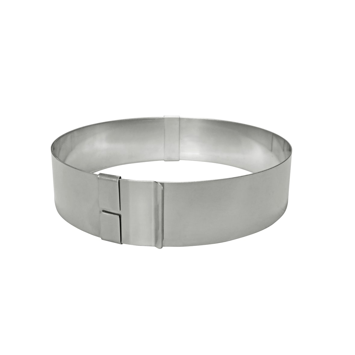 Schneider - Tortenring verstellbar, Edelstahl, Ø 300 - 500 mm x 60 mm