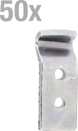10x Eiförmige Drahtseilklemmen – Für 3,0 Mm Seile, Zinkdruckguss Verzinkt, M5, Für Schlaufen